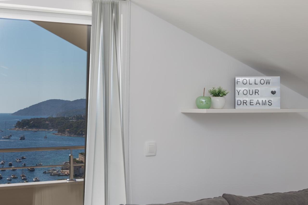 Appartamento Golden View Penthouse Hvar Town Esterno foto